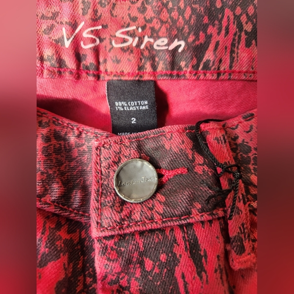 Snake pattern Skinny Jeans - Picture 4 of 5